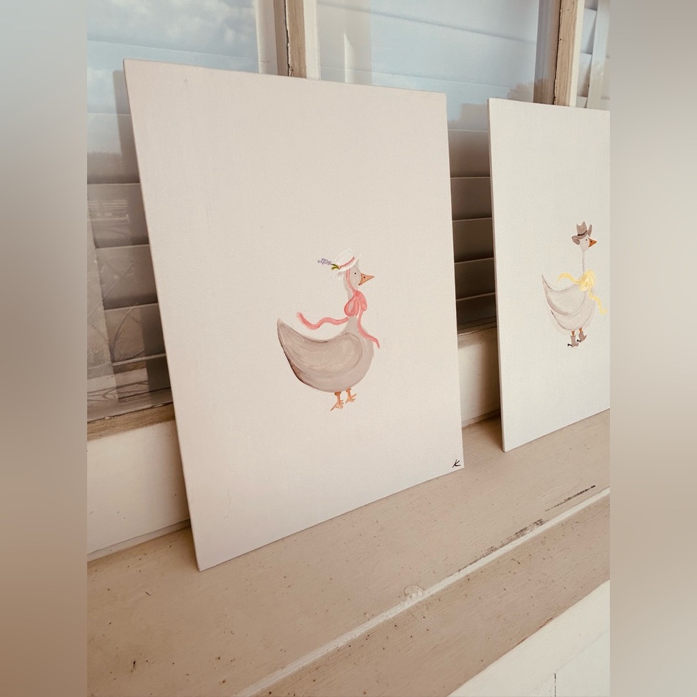Silly goose art